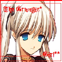 The grungie girl Logo